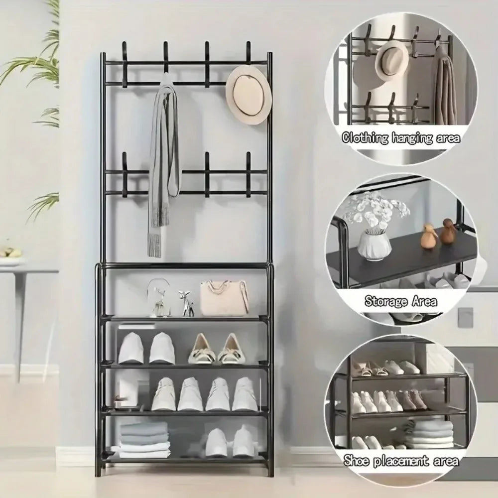 Smart Shoe Care – Multi-Layer Shoe Rack for Organized Living
