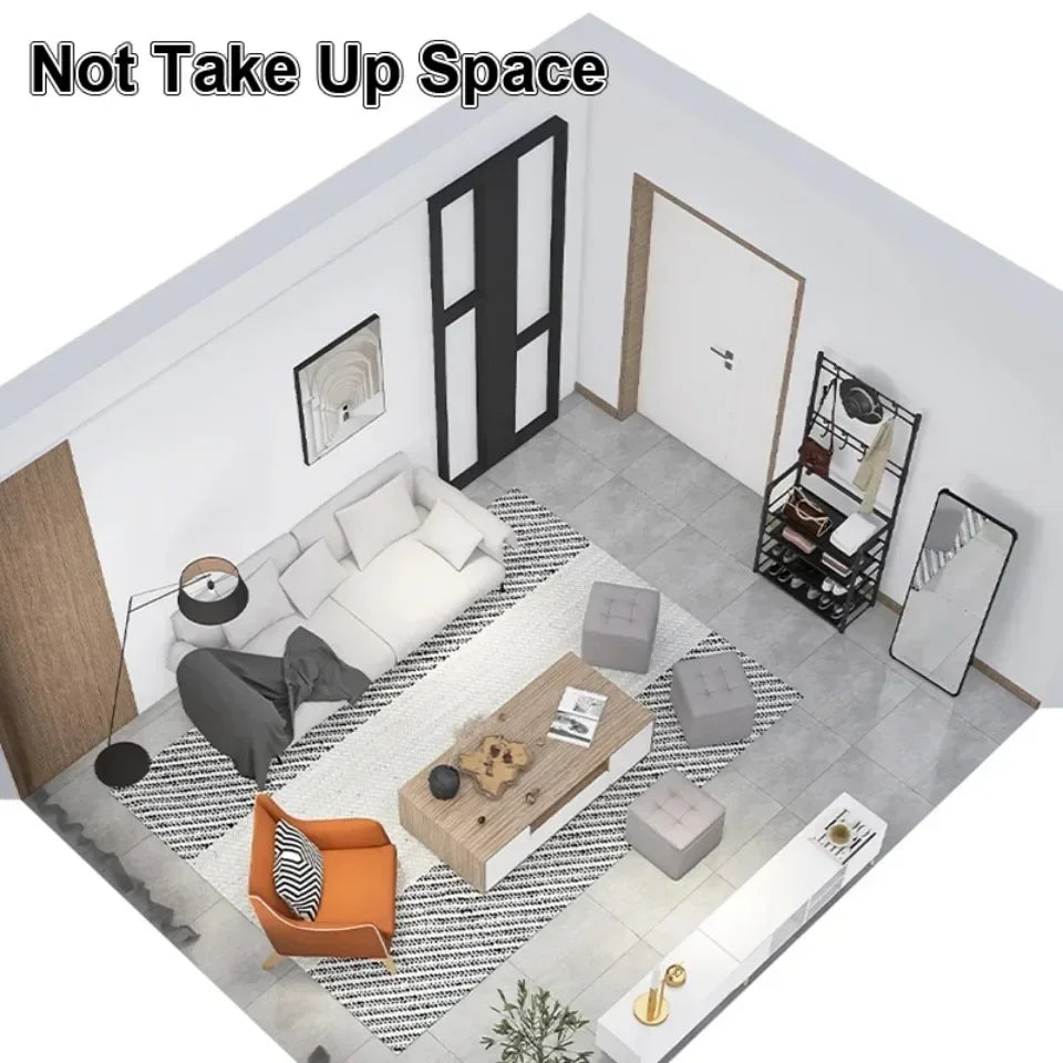 Smart Shoe Care – Multi-Layer Shoe Rack for Organized Living