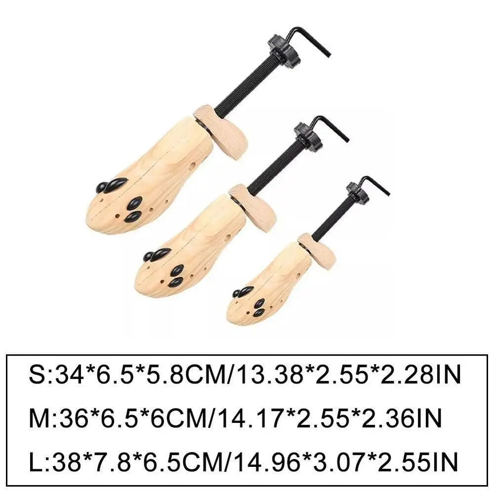 Preserve & Perfect – 2-Way Adjustable Wooden Shoe Stretcher