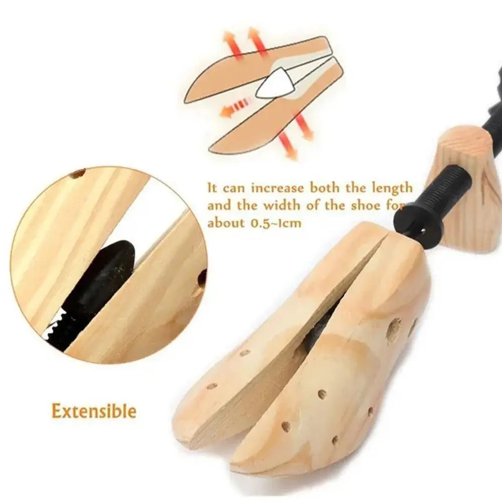 Preserve & Perfect – 2-Way Adjustable Wooden Shoe Stretcher