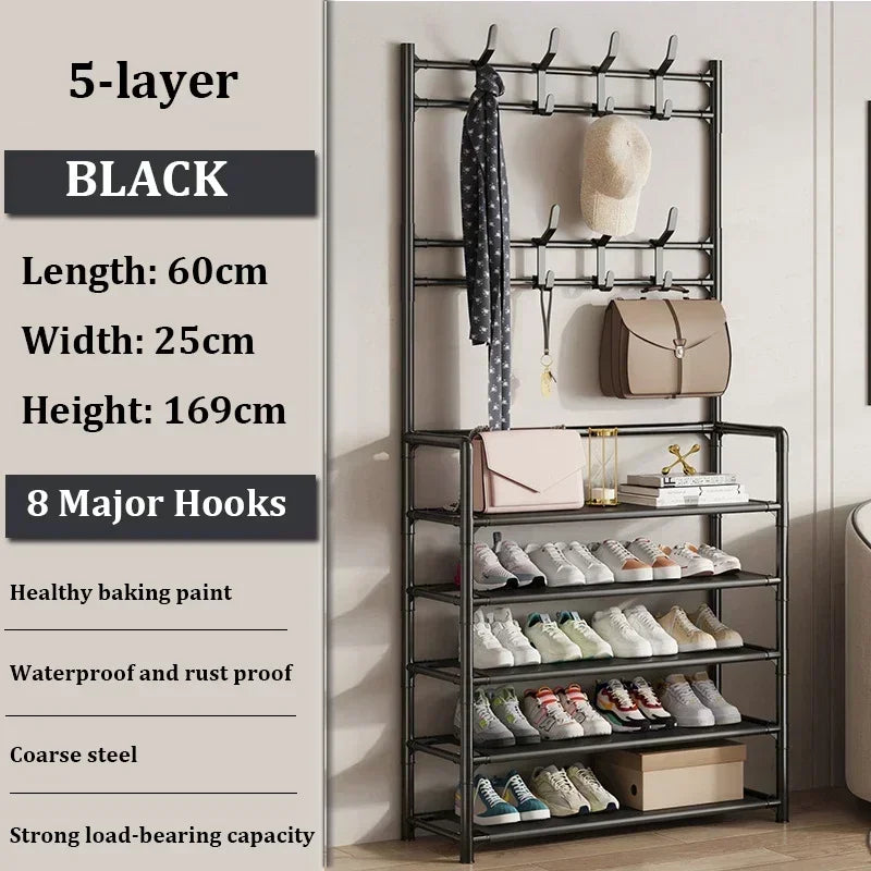 Smart Shoe Care – Multi-Layer Shoe Rack for Organized Living
