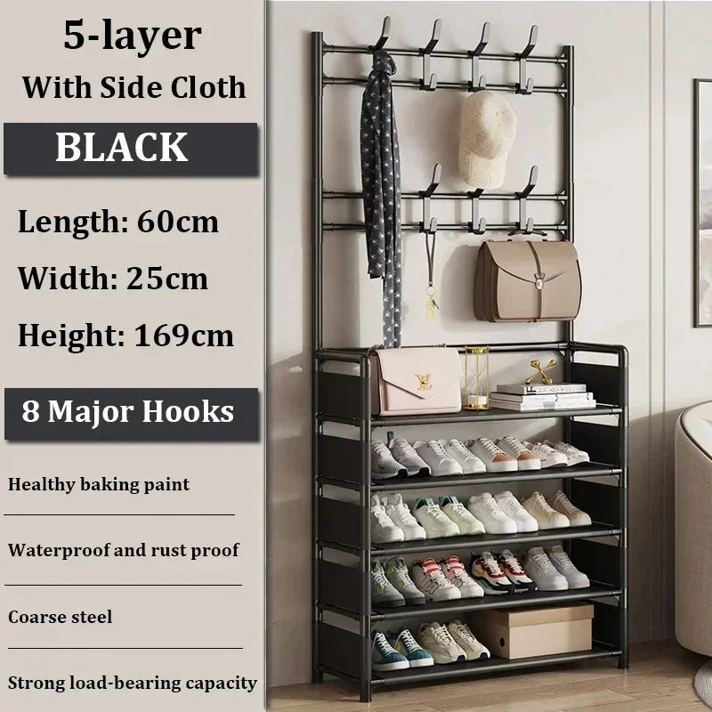 Smart Shoe Care – Multi-Layer Shoe Rack for Organized Living