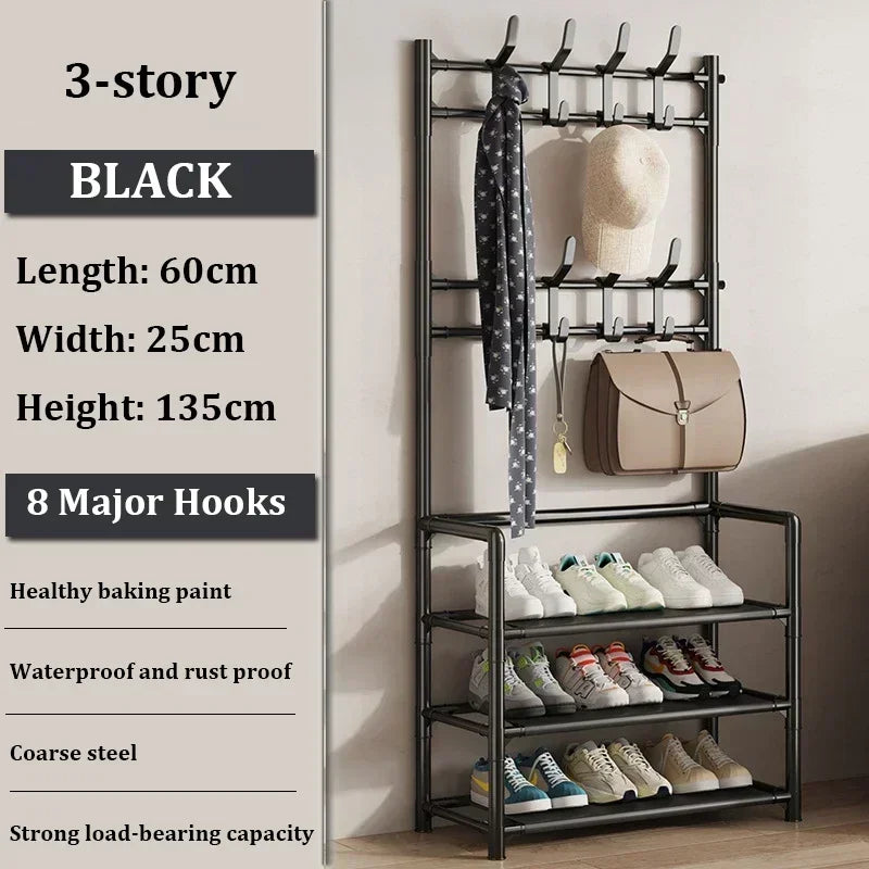 Smart Shoe Care – Multi-Layer Shoe Rack for Organized Living