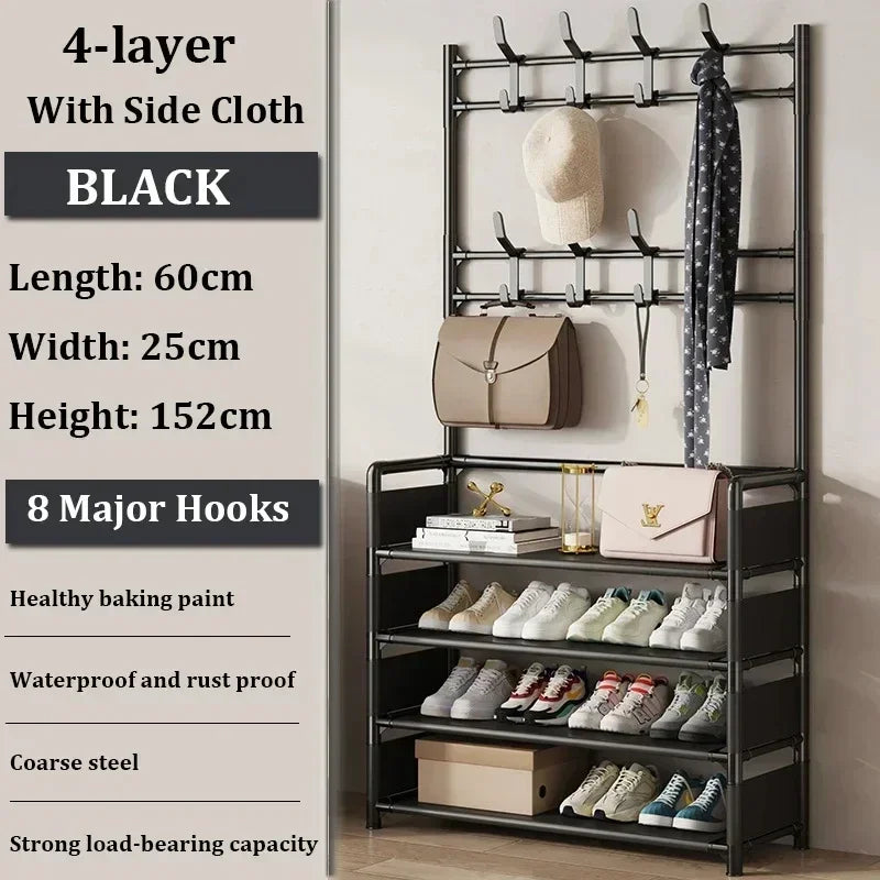 Smart Shoe Care – Multi-Layer Shoe Rack for Organized Living