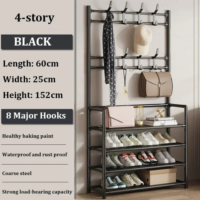 Smart Shoe Care – Multi-Layer Shoe Rack for Organized Living